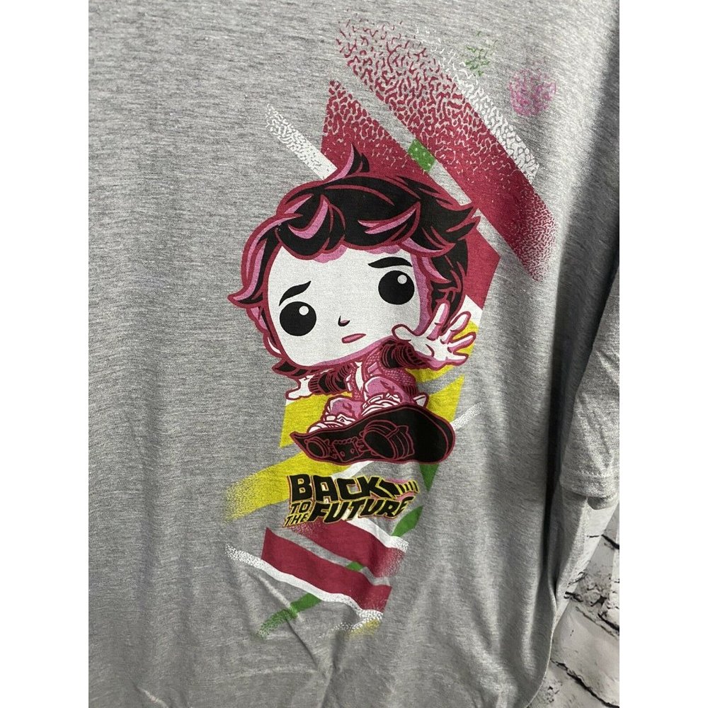 Funko Pop! Tee Marty McFly T-Shirt Back To The Future Size XL